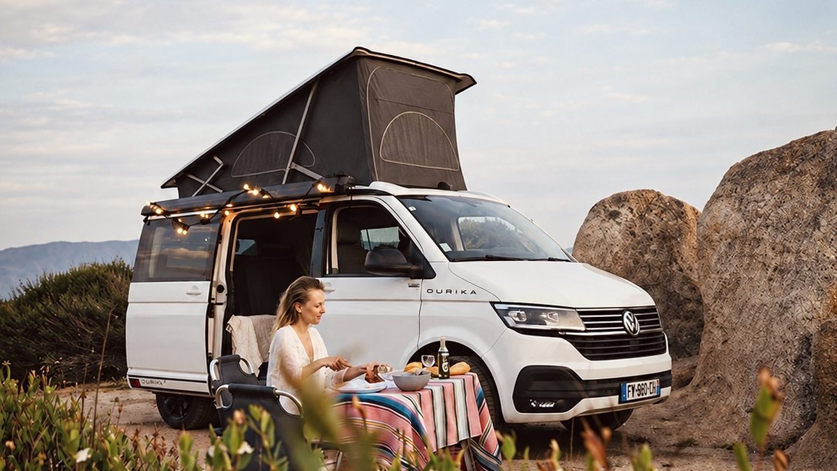 Van Ourika aménagé sur base Volkswagen Transporter T6.1